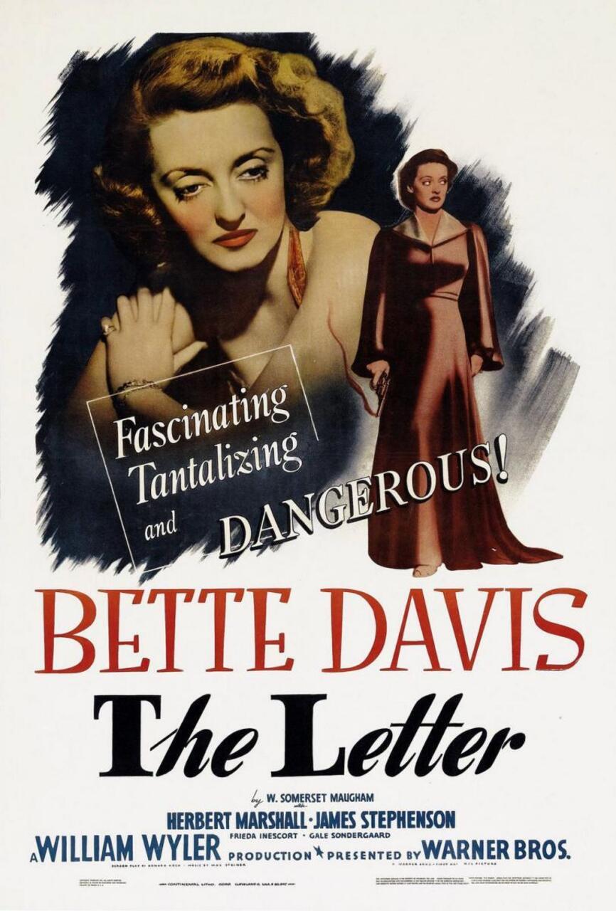 Ciclo dedicado a Bette Davis: "La carta", de William Wyler (V.O.S.E.)