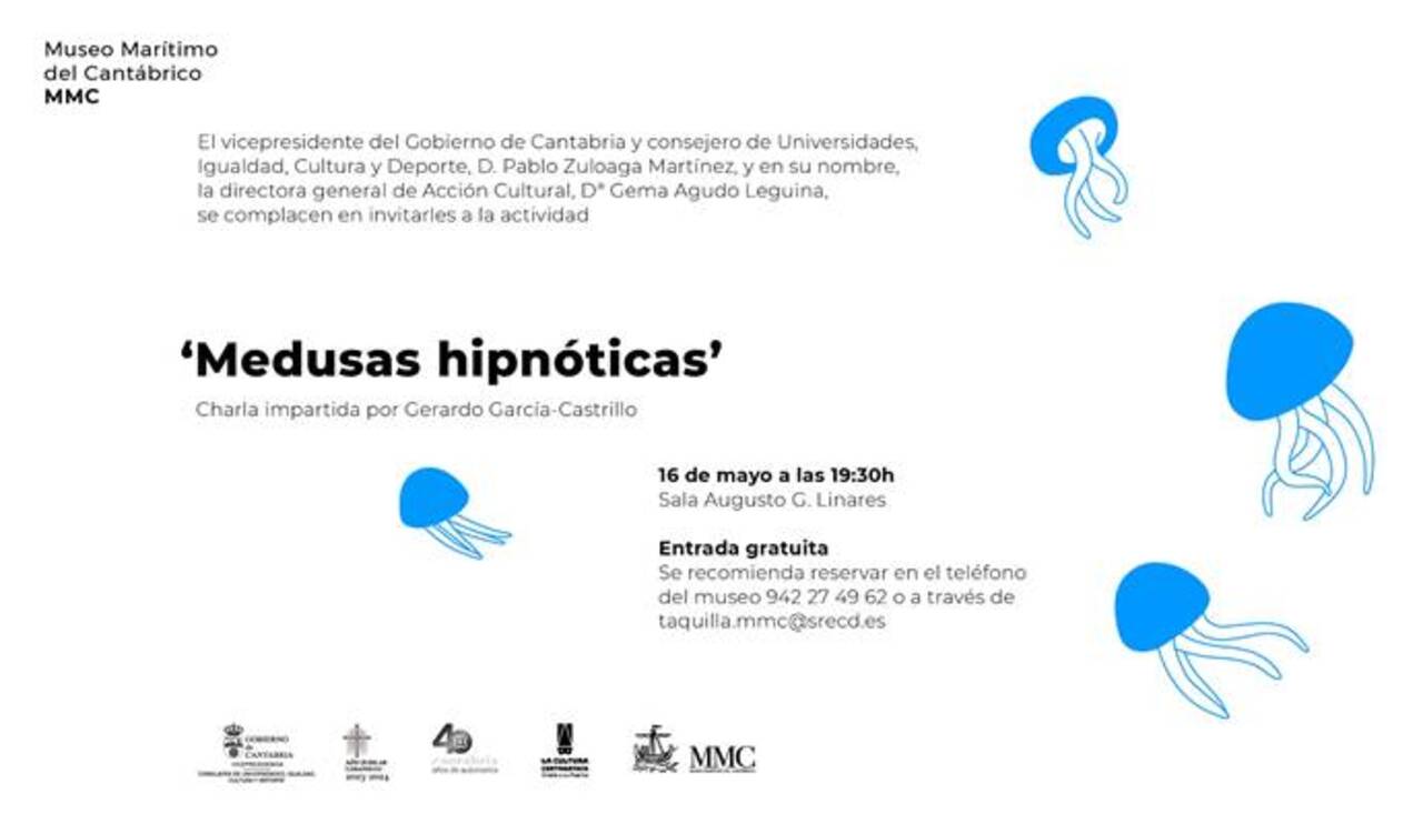 "Medusas hipnóticas", charla de Gerardo García-Castrillo