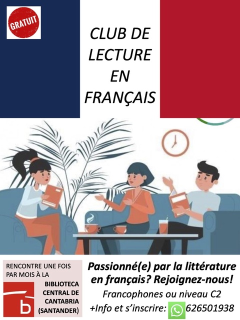 Club de lectura en francés
