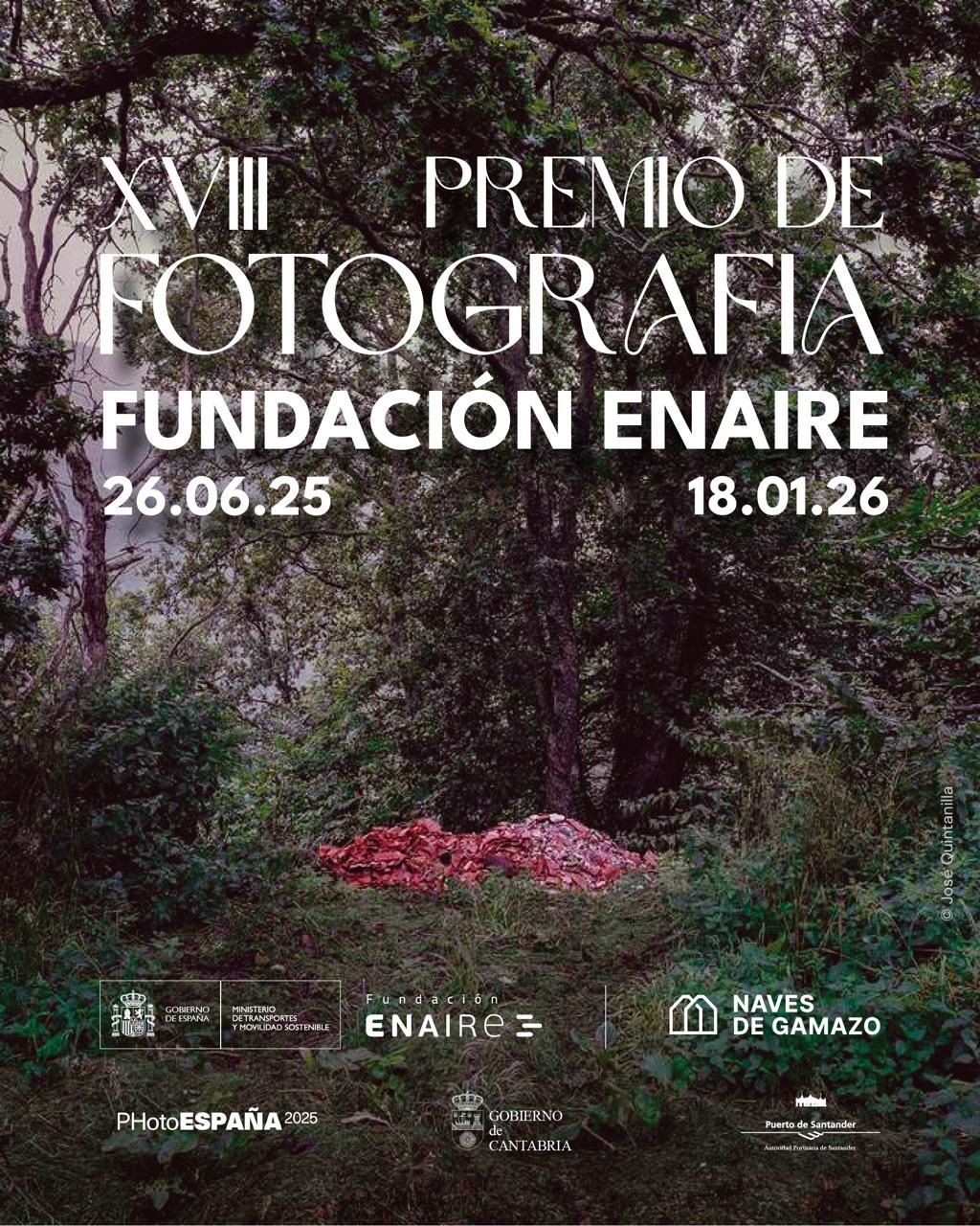 XVIII Premios de fotografía Fundación ENAIRE, exposición colectiva