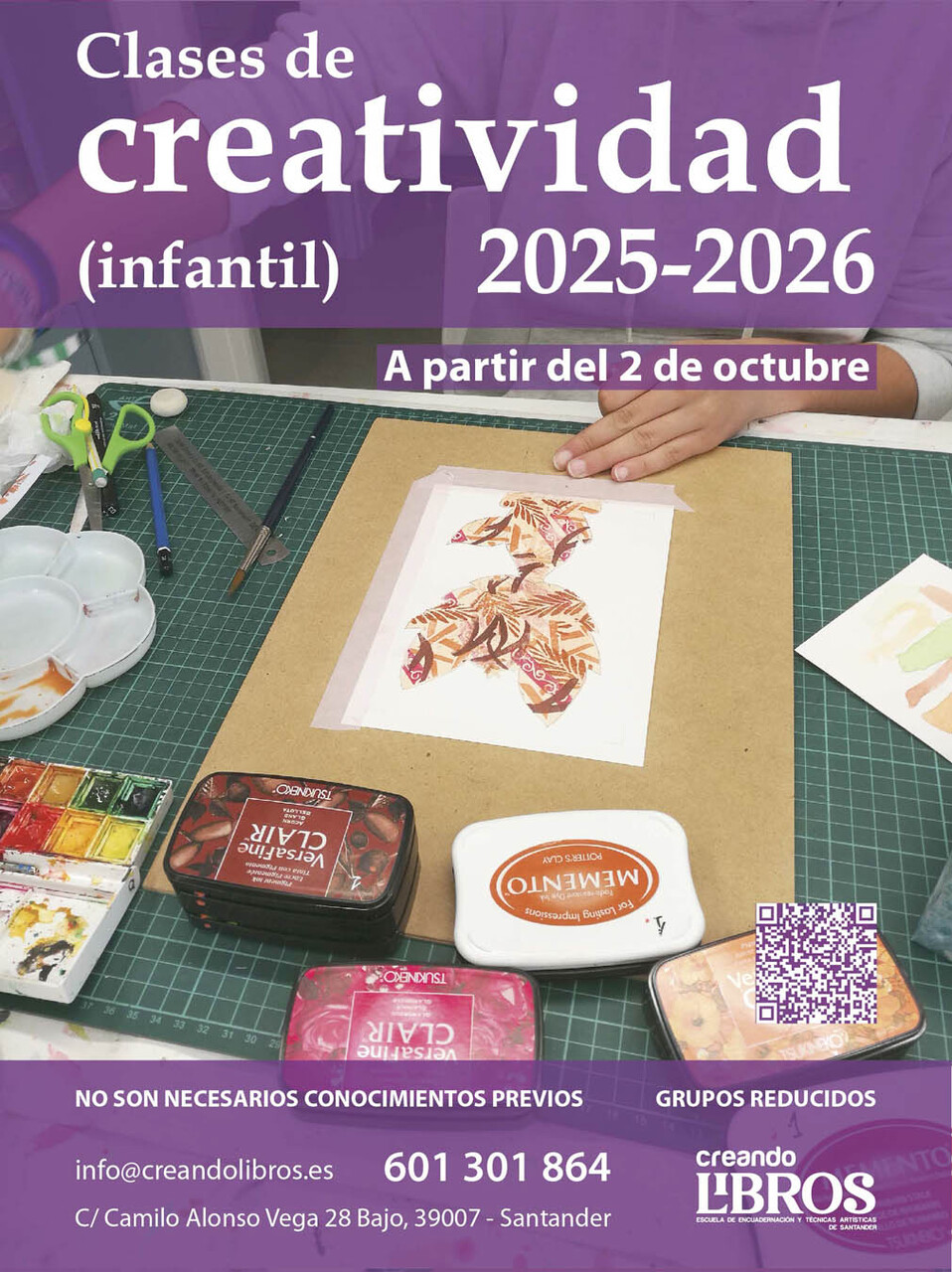 Clases de creatividad infantil 2025-2026
