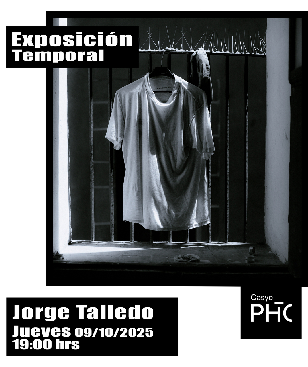 Exposición "Habitar el vacío", de Jorge Talledo, en CASYC Photo