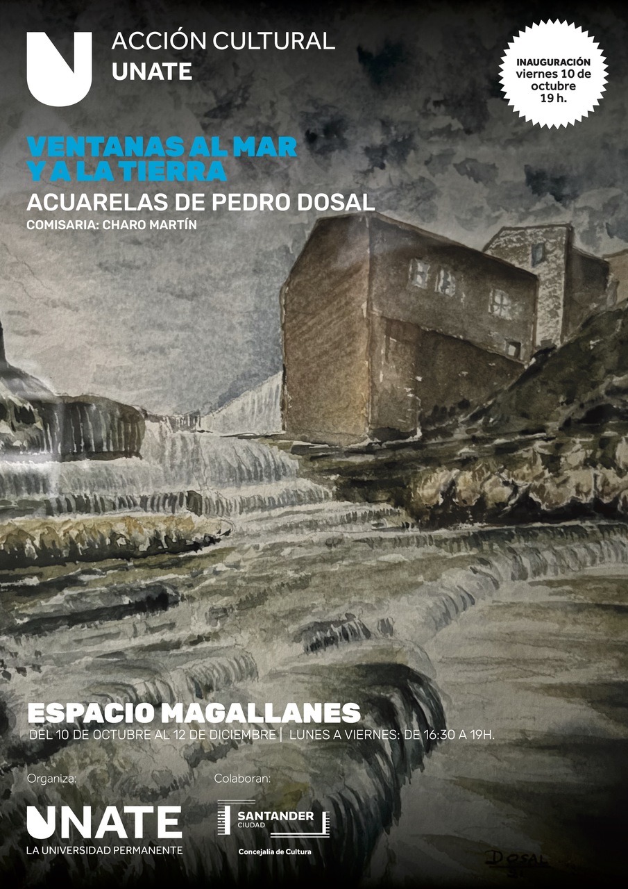 Exposición "Ventanas al mar y a la tierra". Acuarelas de Pedro Dosal