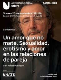 "Un amor que no mate. Sexualidad, erotismo y amor en las relaciones de pareja", por Rafael Manrique