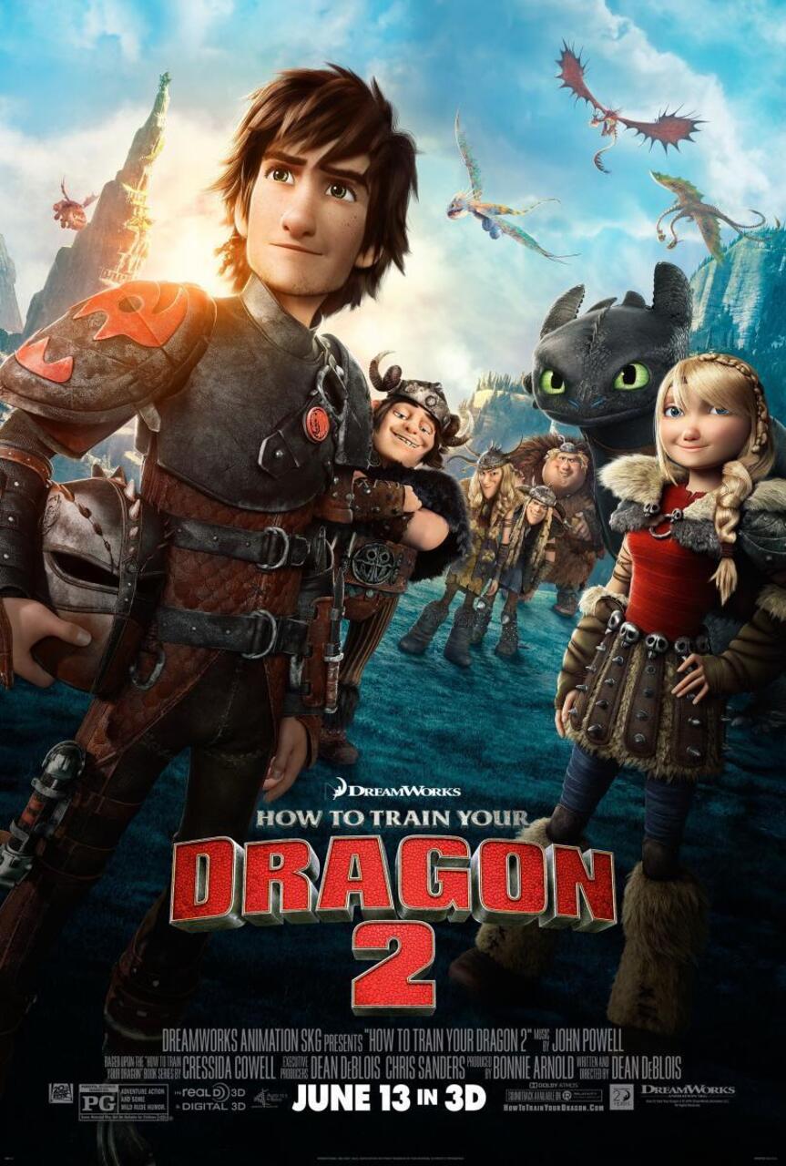 "Cómo entrenar a tu dragón 2", en Filmoteca Júnior