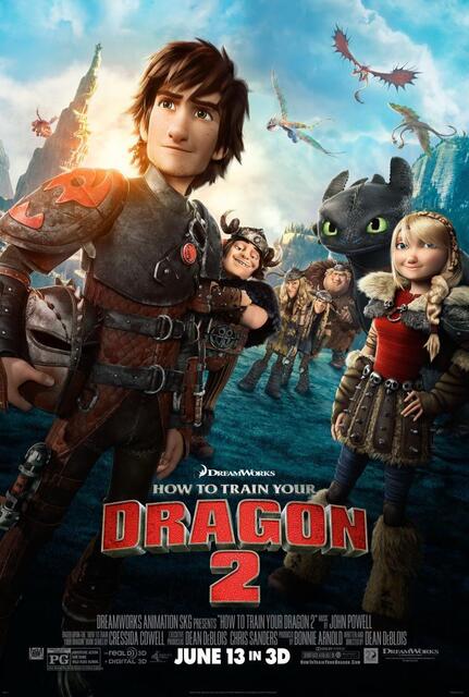 "Cómo entrenar a tu dragón 2", en Filmoteca Júnior