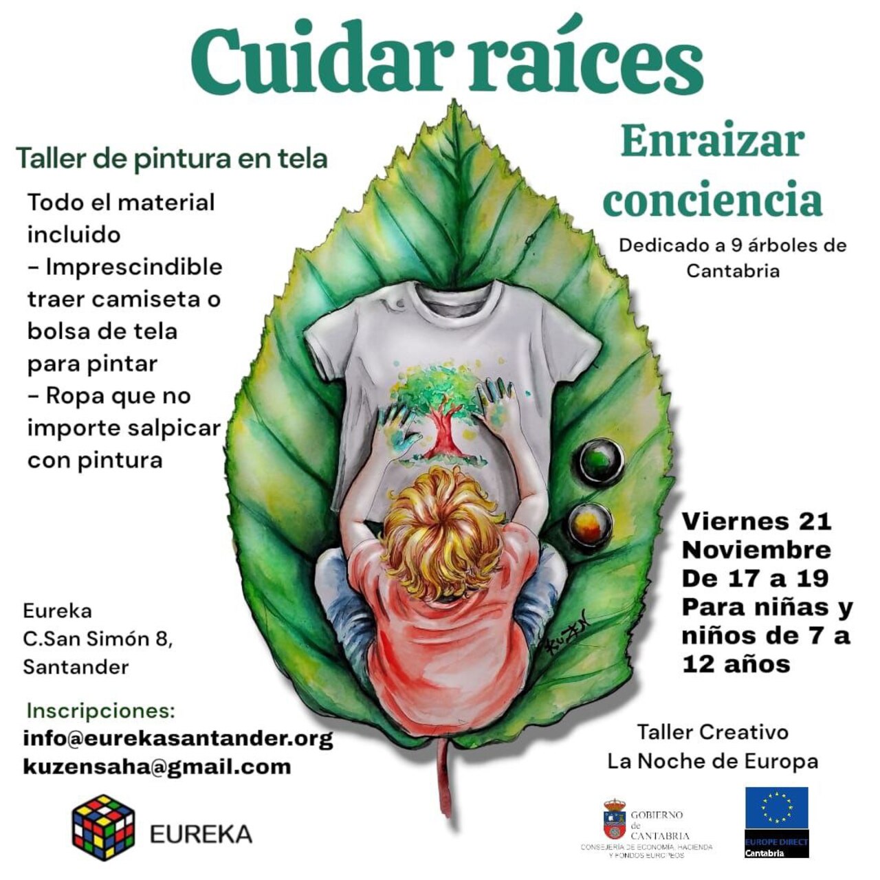 "Cuidar raíces", taller artístico y ambiental 