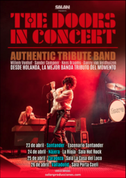 The Doors in Concert, tributo desde Holanda a la banda de Jim Morrison