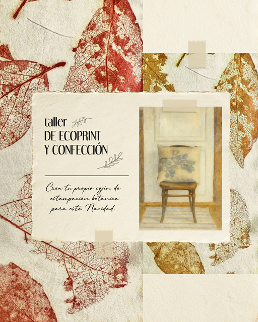 Taller de ecoprint y confección