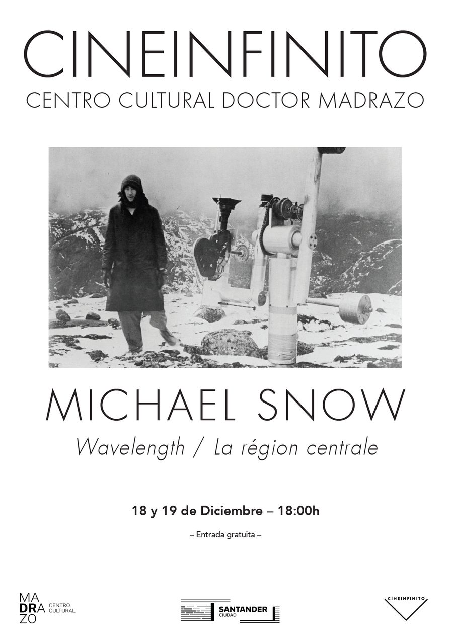 Sesión de Cineinfinito dedicada a Michael Snow: “Wavelength” 