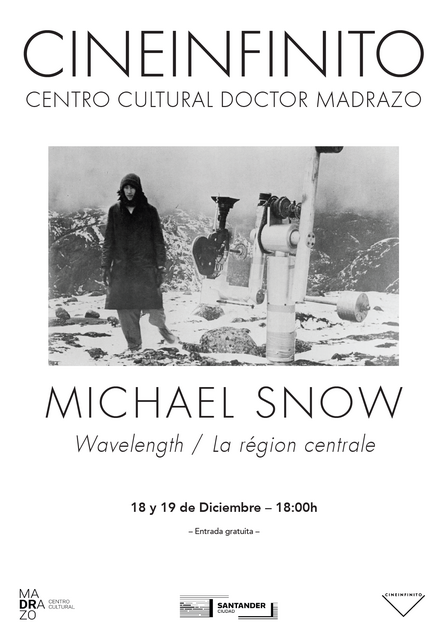 Sesión de Cineinfinito dedicada a Michael Snow: “Wavelength” 