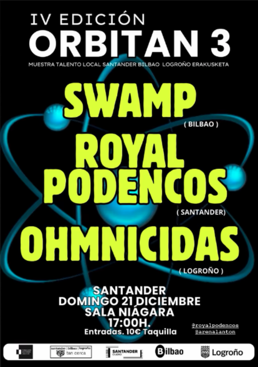 “Orbitan 3”, el festival que une a bandas de Santander, Bilbao y Logroño