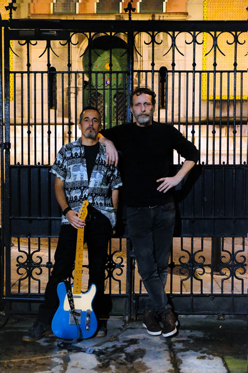 Linker, con Paco Prieto a la guitarra