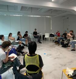 Velada literaria “The fallen angel of the senses”