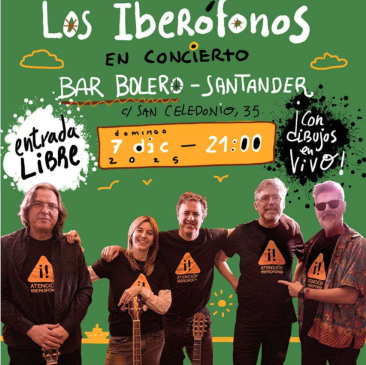 Los Iberófonos en concierto