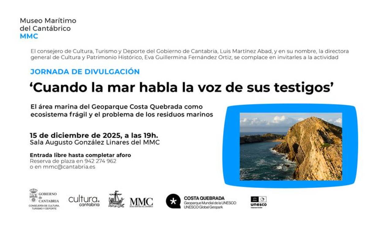 "Cuando la mar habla la voz de sus testigos", jornada de divulgación