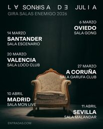 La Sonrisa de Julia vuelve con "Enemigo", su séptimo álbum