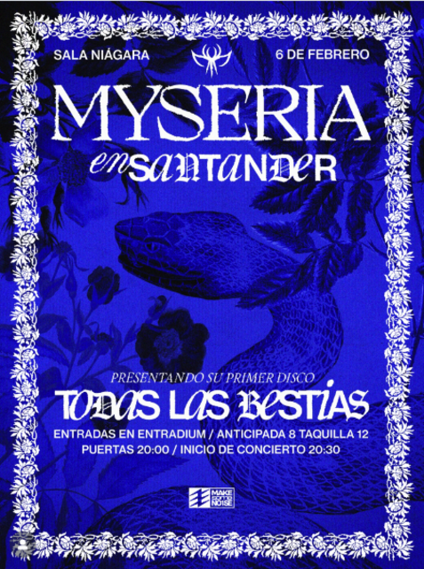 Myseria presenta en concierto su álbum debut “Todas las Bestias”
