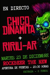 Concierto de Chico Dinamita y Ririu-Ar