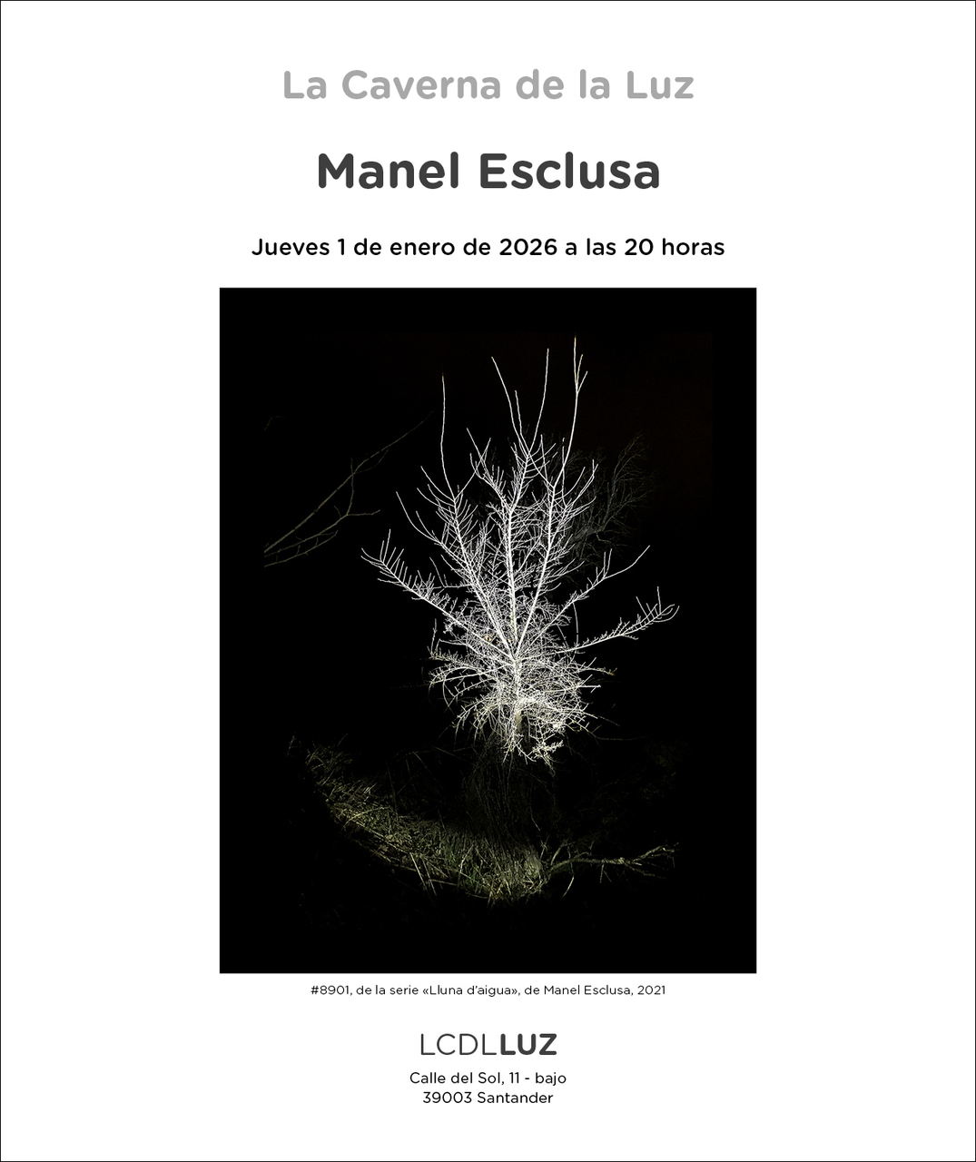 Manel Esclusa inaugura el nuevo proyecto de La Caverna de la Luz