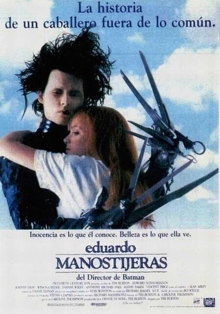 "Eduardo Manostijeras", de Tim Burton
