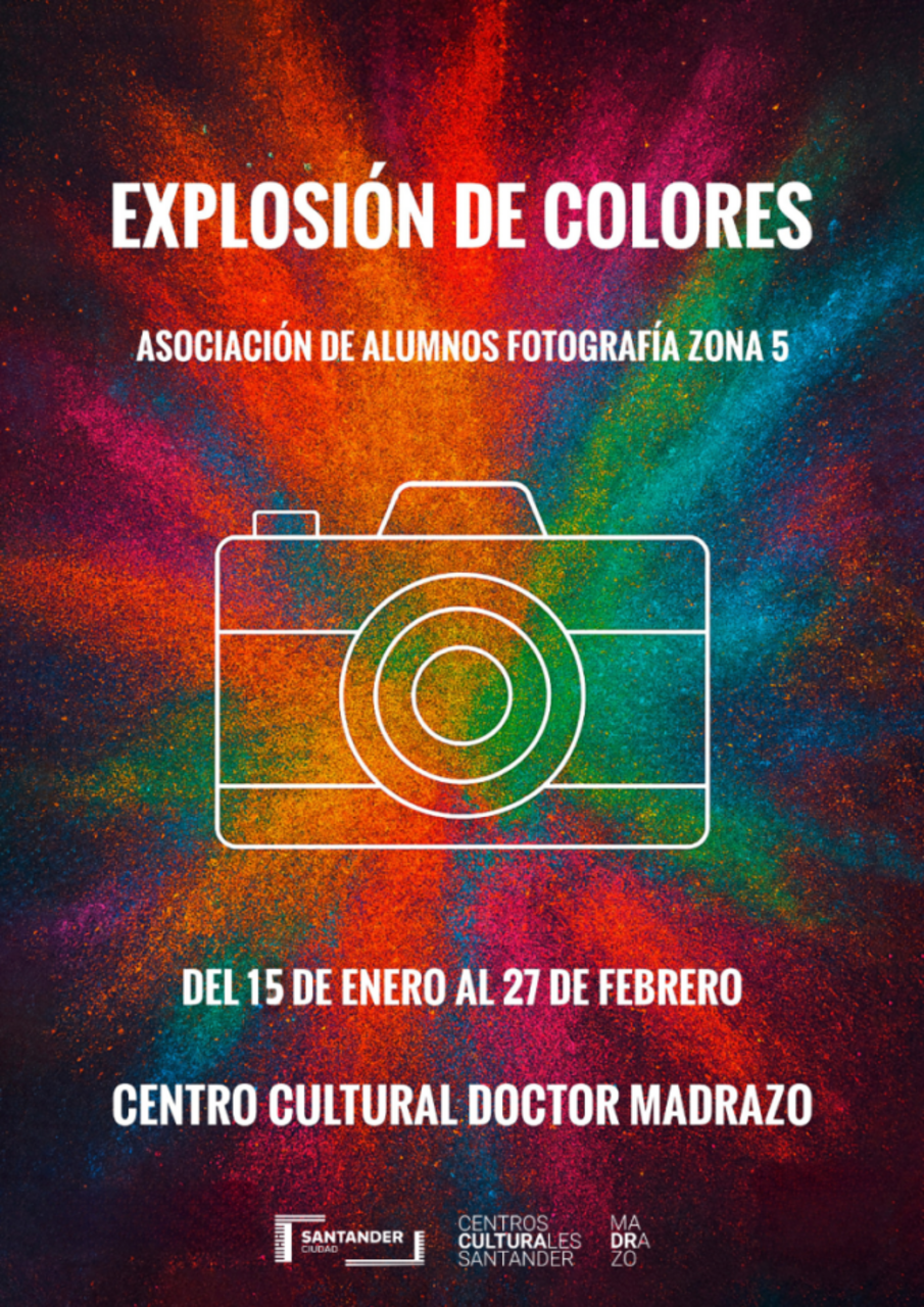 “Explosión de colores”, de la Asociación de Alumnos de Fotografía Zona 5. Inauguración
