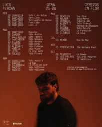 Luis Fercán. Gira "Cerezos en flor"