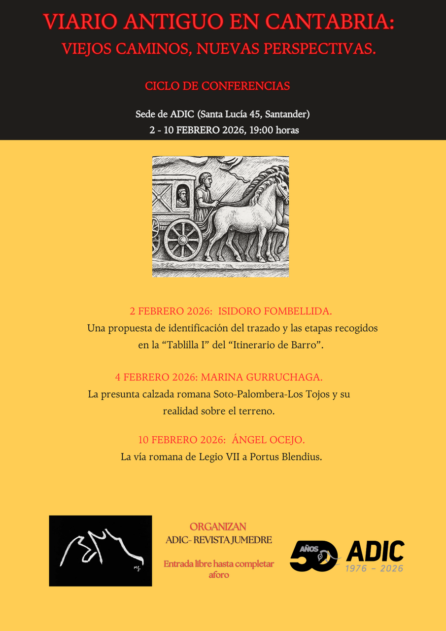 Una propuesta de identificación del trazado y las etapas recogidos en la “Tablilla I” del “Itinerario de Barro”, por Isidoro Fombellida