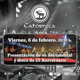 Presentación del documental y disco del 25 aniversario de Cahórnega