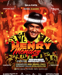 Noche de reguetón con Henry Méndez