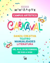Campus artístico infantil de Carnaval