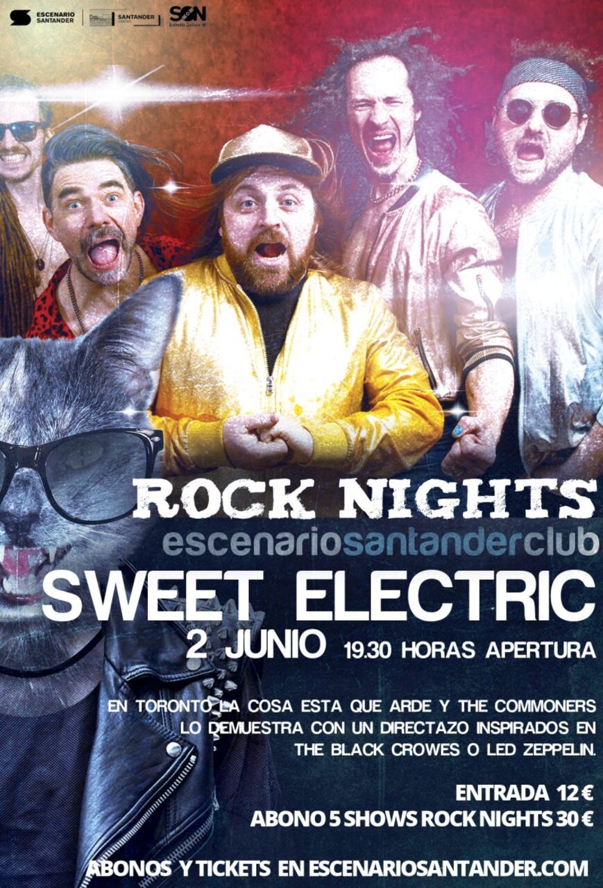 Sweet Electric en las Rock Nights