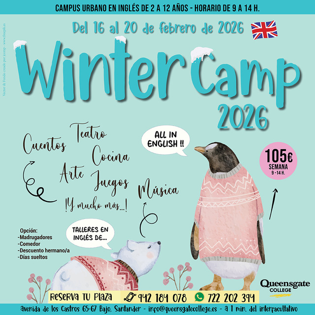 Winter Camp 2026 de Queensgate College