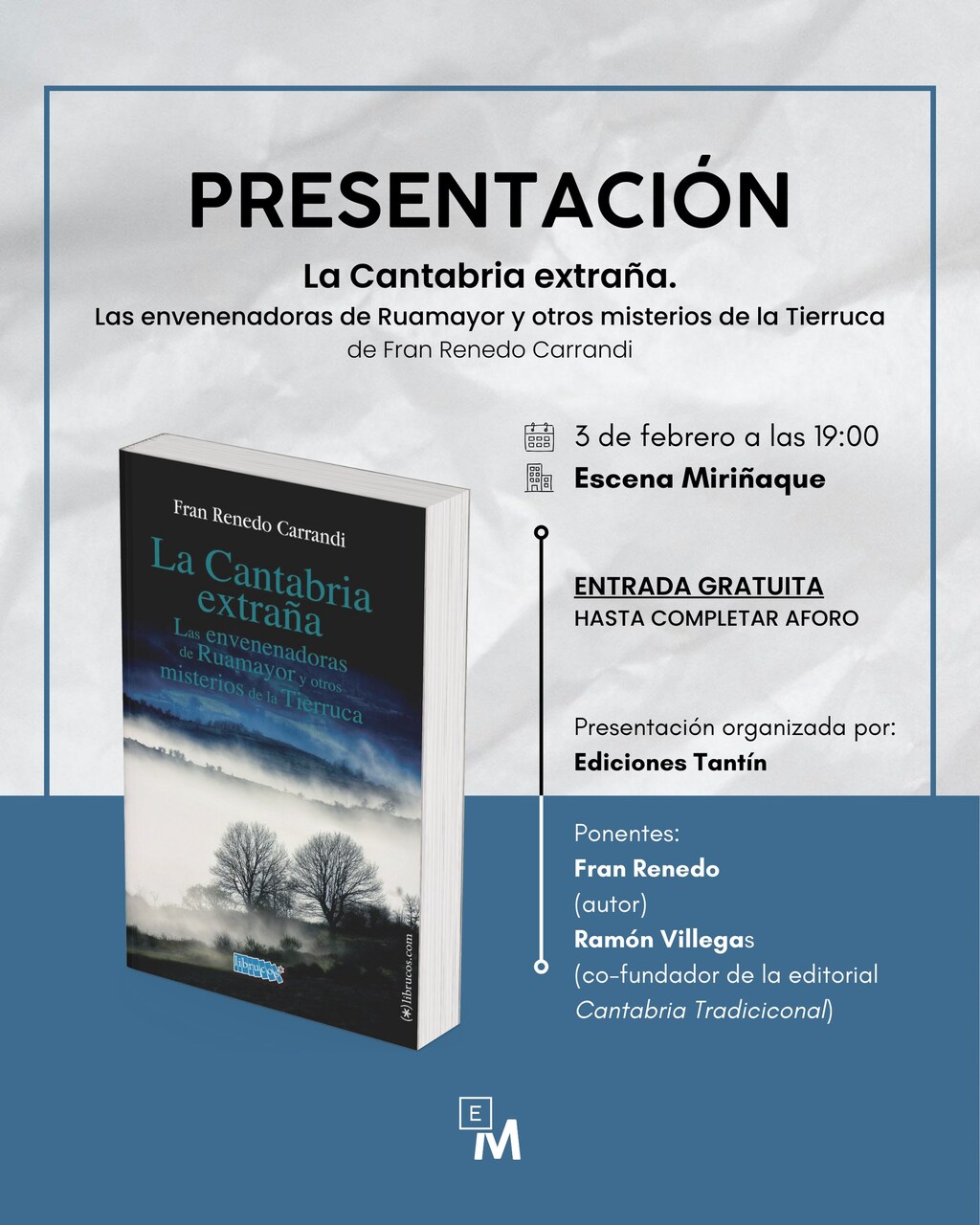 Presentación del libro "La Cantabria extraña"