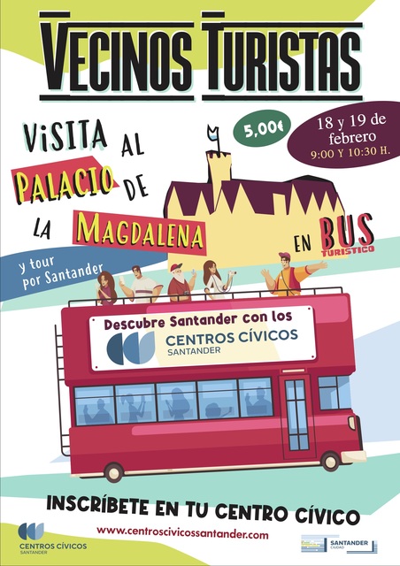 Descubre Santander con los Centros Cívicos: visita al Palacio de la Magdalena