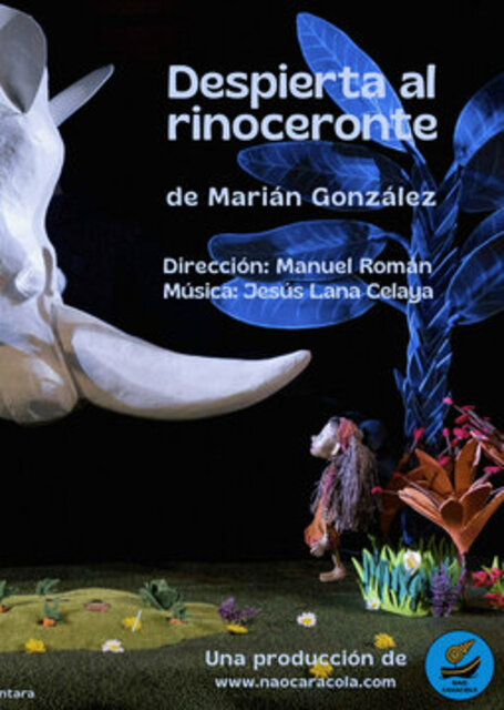 “Despierta al rinoceronte”, una propuesta de marionetas de Nao Caracola