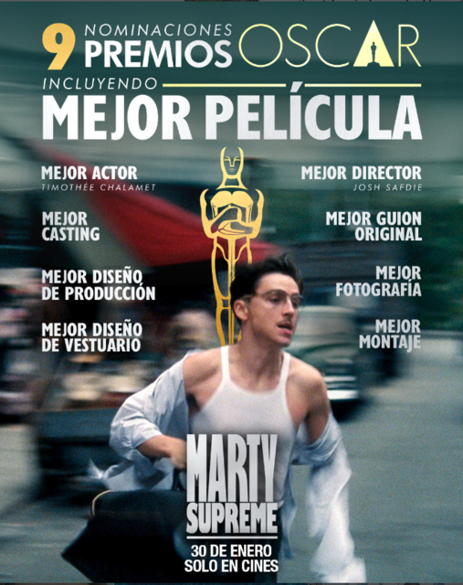 "Marty Supreme", de Joshua Safdie (V.O.S.E.)