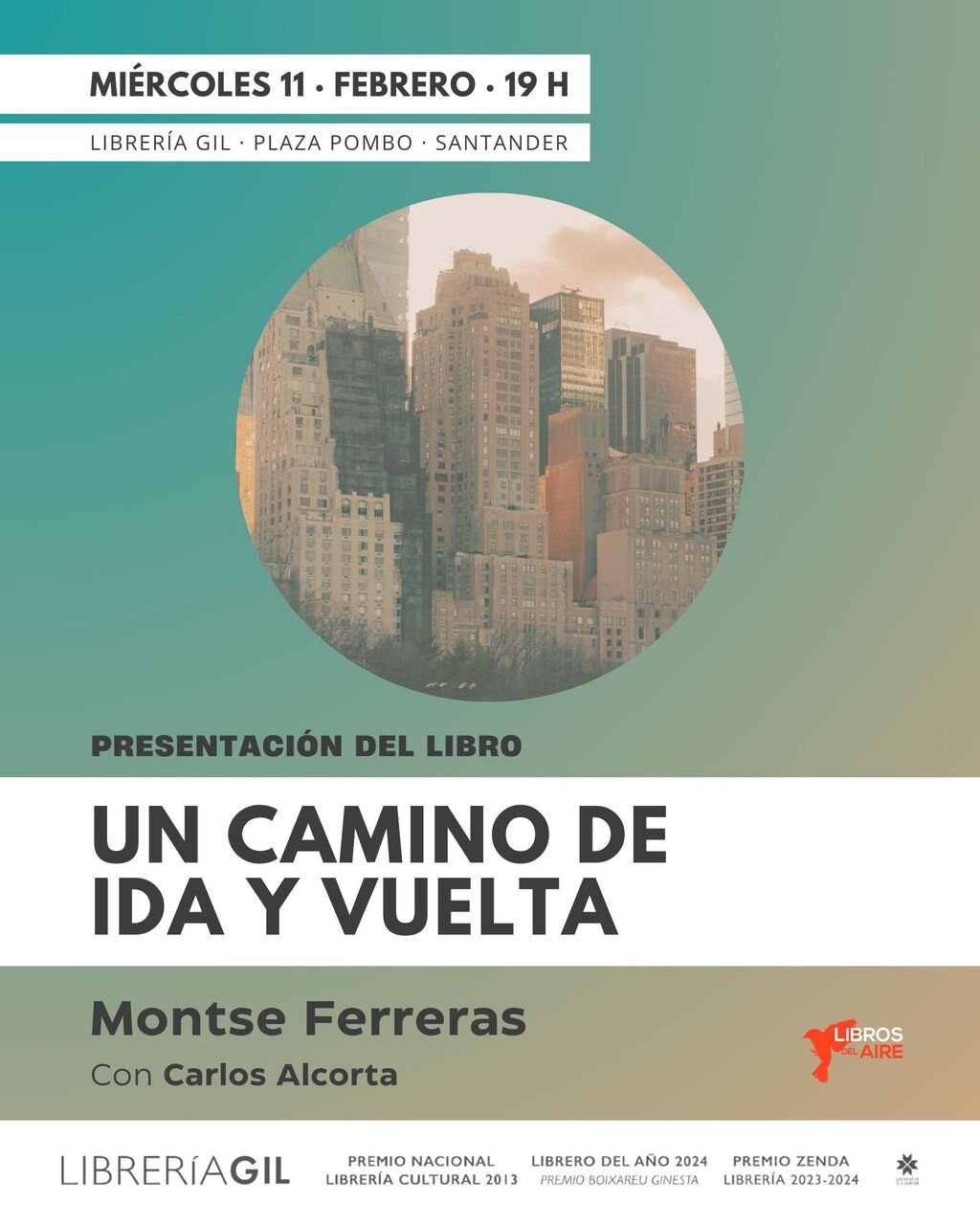 Presentación del libro "Un camino de ida y vuelta", de Montse Ferreras