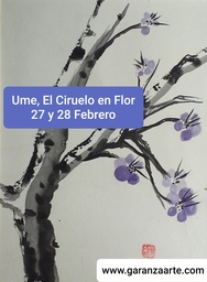 Taller especial: Representación del ciruelo en flor