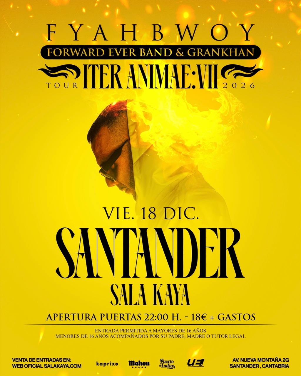 Fyahbwoy presenta su nuevo álbum "ITER animae: VII"