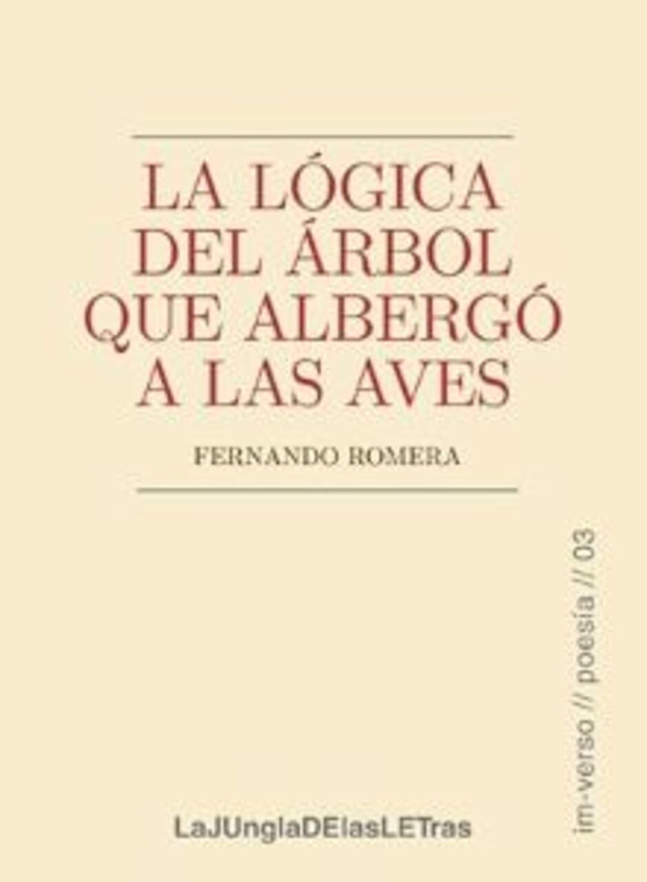 Fernando Romera presenta el libro "La lógica del árbol que albergó a las aves"