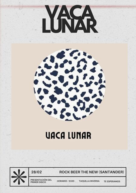 Vaca Lunar presenta en directo su primer disco
