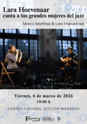 Recital "Lara Hoevenaar canta a las grandes mujeres del jazz"