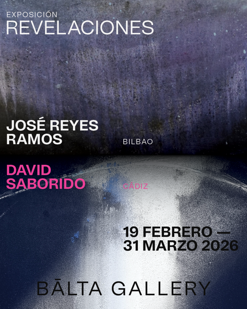 “Revelaciones”, exposición de David Saborido y José Reyes Ramos 