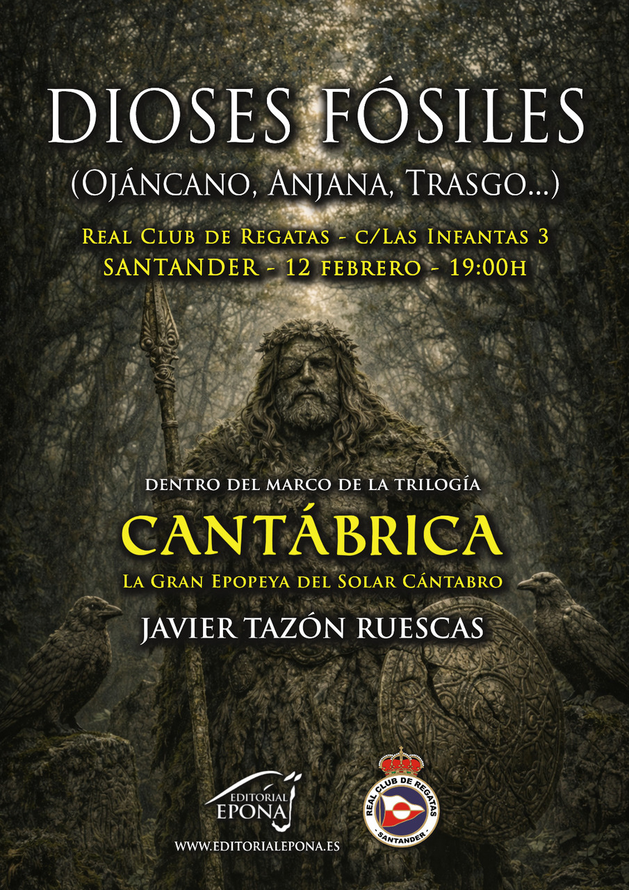 "Dioses Fósiles", charla de Javier Tazón en el marco de la trilogía "Cantábrica"