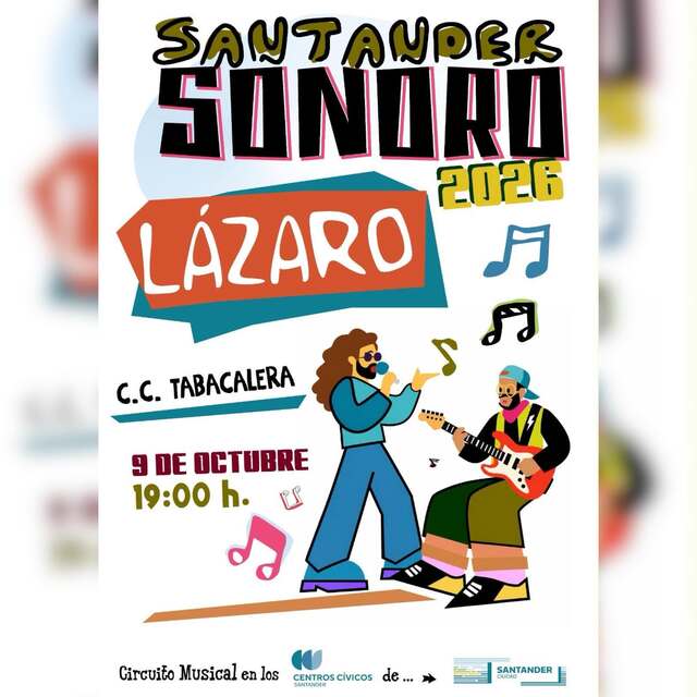 Concierto de Lázaro en Santander Sonoro 2026