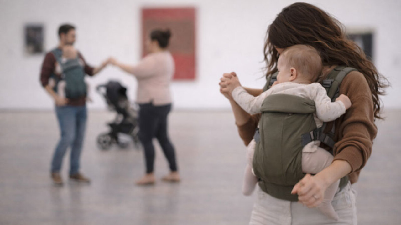 "Palazuelo, Rothko, tú y yo", propuesta para bebés