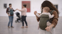 "Palazuelo, Rothko, tú y yo", propuesta para bebés