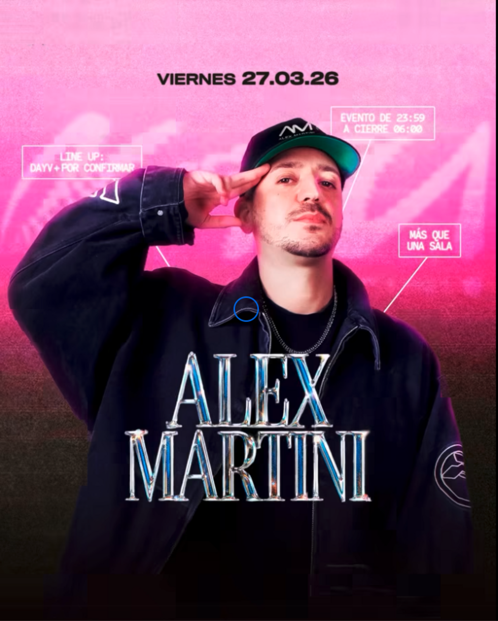 Fiesta de Alex Martini en Sala Kaya