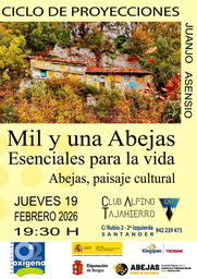 Ciclo de proyecciones del Tajahierro:  "Mil y una abejas, esenciales para la vida"